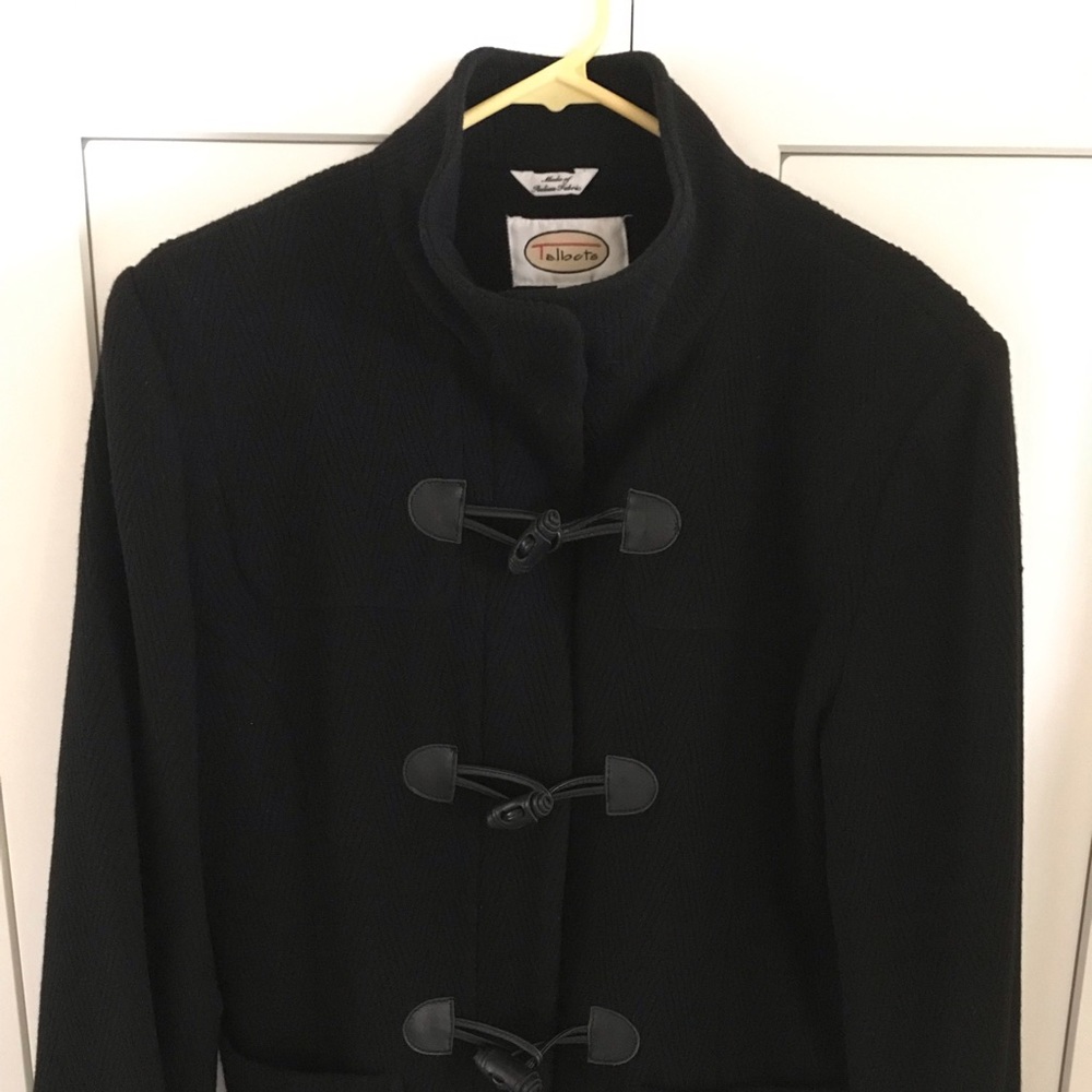 Wool car coat length from Talbots
